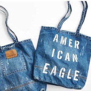 •American eagle jean bag•